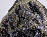 19cm MARCASITE BLADES GEODE PYRITE CHALCOPYRYTE  SPHALERITE PERU CRYSTAL MB120