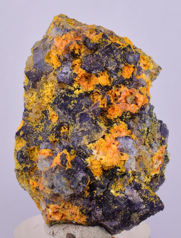 4.1cms GEM WULFENITE FLUORITE MIMETITE CRYSTALS ALAMO ARIZONA USA MINERAL YB43