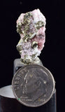 2.2cms RHODOCHROSITE FLUORITE PYRITE CRYSTAL RHOMBOHEDRAL SUPER MINIATURE RB307