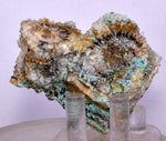 5cms ATACAMITE SELENITE DRUZY CHRYSOCOLLA QUARTZ MALACHITE LILY MINE PERU AB161