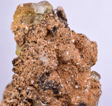 10cms GEMMY BARITE CRYSTALS PERU SHINY TRANSLUCENT MINERAL SPCIMEN EB71