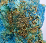 8cms CHALCANTHITE MELANTERITE ROMERITE ALUNOGEN PERU NATURAL  CRYSTALS FB70