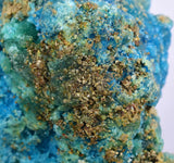 8cms CHALCANTHITE MELANTERITE ROMERITE ALUNOGEN PERU NATURAL  CRYSTALS FB70