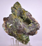 10.5cms DRUZY CHRYSOCOLLA QUARTZ LILY MINE PERU COPPER 2000 DISCOVERY DB83