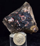 5.5cm RHODOCHROSITE CRYSTALS PERU OLD STOCK UCHUCCHACUA MINERAL SPECIMEN RB606
