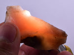 52 grams GEM PINK OPAL PERU ROUGH CORAL COLOR TRANSLUCENT MINERAL PB56