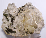 18 cms CALCITE EPIDOTE QUARTZ CRYSTALS INCLUTIONS PERU MINERAL SPECIMEN GB36
