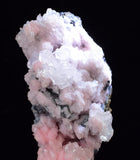 6.8cms RHODOCHROSITE CALCITE PYRITE  CRYSTALS HUANZALA PERU PINK CRYSTALS RB362