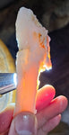 80 grams GEM PINK OPAL PERU ROUGH ANGEL SKIN TRANSLUCENT CORAL COLOR PB69
