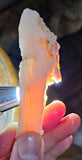 80 grams GEM PINK OPAL PERU ROUGH ANGEL SKIN TRANSLUCENT CORAL COLOR PB69