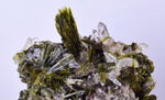6.3cms PREMIUM EPIDOTE AXINITE QUARTZ CRYSTALS PERU AESTHETIC COLLECTOR CBZ164