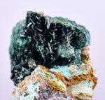 3.4cms ATACAMITE DRUZY MALCHITE CHRYSOCOLLA LILY MINE PERU MINERAL AB73