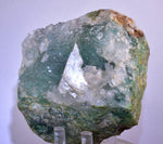 10.5cms DRUZY CHRYSOCOLLA SELENITE  QUARTZ LILY MINE PERU 2000 DISCOVERY DB53