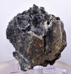 5.5cms PROUSTITE RUBY SILVER  QUARTZ PERU UCHUCCHACUA MINE MINERAL HB211