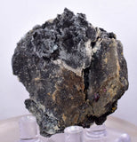 5.5cms PROUSTITE RUBY SILVER  QUARTZ PERU UCHUCCHACUA MINE MINERAL HB211