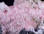 10cms RHODOCHROSITE ROSETTE PYRITE CRYSTALS PERU MINERAL SPECIMEN RB580