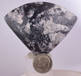 275cts GIANT CABOCHON PROUSTITE RUBY SILVER MINERAL PERU UCHUCCHACUA MINE BB228