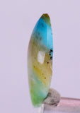 2.5ct GEM BLUE OPAL SCENIC CABOCHON PERU SEASCAPE PENDANT JEWELRY BB132