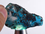 30grs GEM SILICA CHRYSOCOLLA SCENIC PERU CHALCEDONY COPPER MINERALS ROUGH SB190