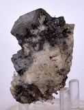8.2cms GALENA QUARTZ PYRITE CRYSTAL CUBIC PERU MINERAL SPECIMEN  GB16