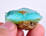 73.5cts GEM BLUE OPAL HIGH QUALITY PERU ROUGH SCENIC MINERAL SPECIMEN OB150