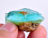 73.5cts GEM BLUE OPAL HIGH QUALITY PERU ROUGH SCENIC MINERAL SPECIMEN OB150