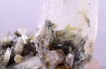 4.2cms GEM QUARTZ SCEPTER NATURAL CHLORITE INCLUDED PHANTOM CRYSTAL PERU  QB28