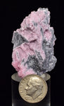 4.2cms RHODOCHROSITE ROSETTE PERU PINK CRYSTALS HUANZALA MINE MINERAL RB611