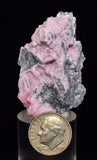 4.2cms RHODOCHROSITE ROSETTE PERU PINK CRYSTALS HUANZALA MINE MINERAL RB611