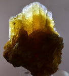 11.5cms GOLDEN SELENITE CRYSTAL PERU FISH TAIL SUISEKI TRANSLUCENT TB127