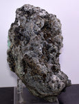 15.5cms GEOCRONITE GREEN FLUORITE  CRYSTAL GALENA PERU MILPO PERU SHINY KB22