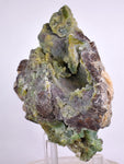 10.5cms DRUZY CHRYSOCOLLA QUARTZ LILY MINE PERU COPPER 2000 DISCOVERY DB83