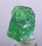 4.2cms EMERALD GREEN FLUORITE CRYSTAL PERU HUANZALA MINE SHINY NEW FIND KB03