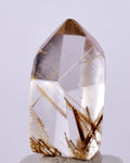 1.4cms QUARTZ RUTILATED POLISHED CABOCHON BRASIL RUTILE PENDANT JEWELRY QB59
