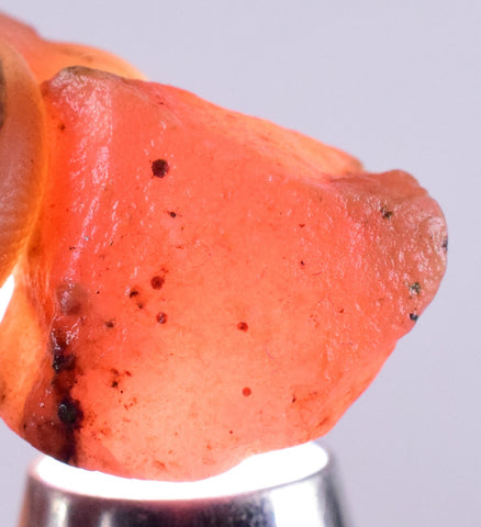 7.2grams GEM RED RHODOCHROSITE ROUGH ORTIZ  PERU GEMSTONE MINERAL SPECIMEN RB183