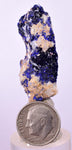 4cms GEM AZURITE CRYSTALS MEXICO ROYAL BLUE COLOR SHINY UB262