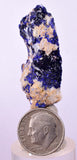 4cms GEM AZURITE CRYSTALS MEXICO ROYAL BLUE COLOR SHINY UB262