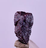0.9cms PROUSTITE PYRARGIRITE CRYSTAL RUBY SILVER PERU UCHUCCHACUA MINE HB273
