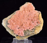 7.8cm RHODOCHROSITE GEODE SPHALERITE PYRITE QUARTZ MOROCOCHA PERU RB602
