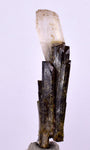4.1cms PREMIUM EPIDOTE QUARTZ MINIATURE CRYSTALS PERU AESTHETIC COLLECTOR CB130