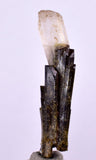 4.1cms PREMIUM EPIDOTE QUARTZ MINIATURE CRYSTALS PERU AESTHETIC COLLECTOR CB130