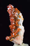 3.1cm VANADINITE CRYSTAL BARITE MIBLADEN MOROCCO MINIATURE MINERAL SPECIMEN WB16