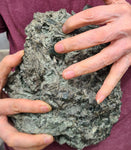 19cms EPIDOTE QUARTZ CRYSTALS PERU CLUSTER COLLECTOR GREEN COLOR MINERAL CB92