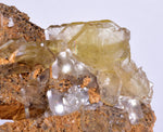10cms GEMMY BARITE CRYSTALS PERU SHINY TRANSLUCENT MINERAL SPCIMEN EB73