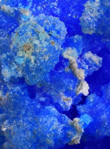 3.8cms ALUNOGEN CHALCANTHITE ROMERITE PERU NATURAL BOTRYOIDAL CRYSTALS FB50