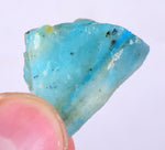 3.9 grams GEM BLUE OPAL PERU ROUGH SCENIC SEASCAPE MINERAL SPECIMEN OB40