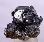 4.2cms SPHALERITE PYRITE GALENA CRYSTALS MINERAL SPECIMEN PERU MB30