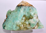 15cms MOUNTAIN OF GEM SILICA DRUZY CHRYSOCOLLA BOTRYOIDAL LILY MINE PERU DB94