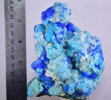 13cms ALUNOGEN CHALCANTHITE ROMERITE PERU NATURAL BOTRYOIDAL CRYSTALS FB58