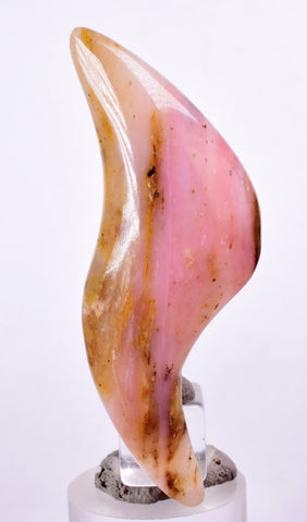 52.5cts GEM PINK OPAL CABOCHON PERU TRANSLUCENT JEWELRY PENDANT BB341